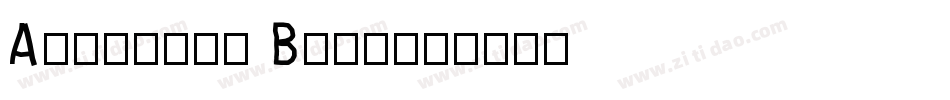 Acoustic Bass字体转换